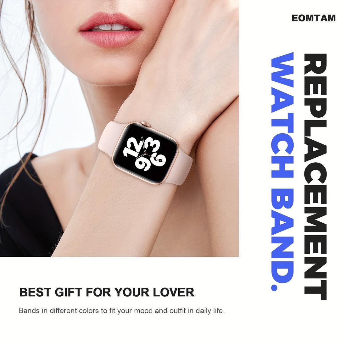 Silicone Sport Band Compatible with Apple Watch