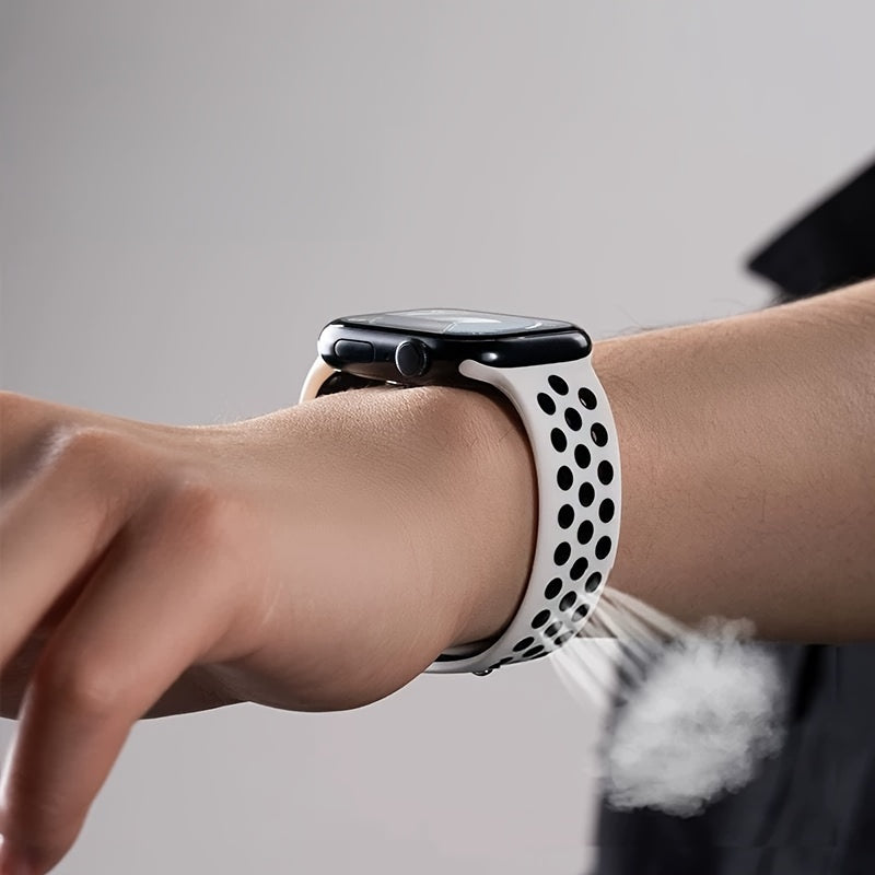 Silicone Sport Band with Breathable Dots for Apple Watch